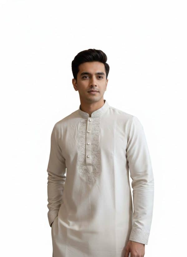 Signature Off-White Festive Punjabi 2026